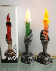 Skeleton Hand Candle