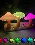 LED Mushroom Night Light