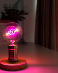 Vintage Heart Art Edison LED Bulb