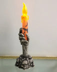 Skeleton Hand Candle