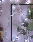 LED Golden Fairy Light Leaves