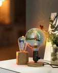 3D Firework LED Light Bulb