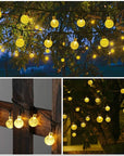 Crystal Globe LED String Lights