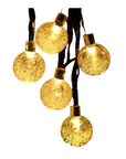 Crystal Globe LED String Lights