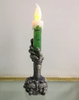 Skeleton Hand Candle