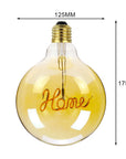 Vintage Word Light Bulb