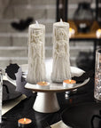 Bride & Groom Skeleton Candle