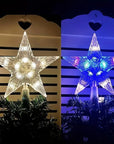 Five-Point LED Glow Star Topper