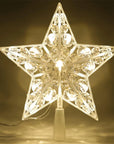 Five-Point LED Glow Star Topper