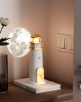 Moon Projection Lighthouse Night Light