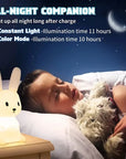 LED Night Light Silicone Bunny