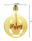 Vintage Word Light Bulb