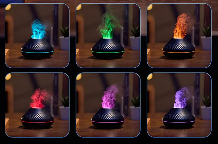 Volcanic Aroma Diffuser Oil Lamp