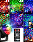 DJ Disco Ball Light Pattern Projector