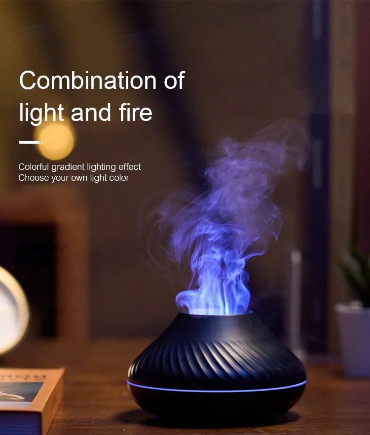 Volcanic Aroma Diffuser Oil Lamp