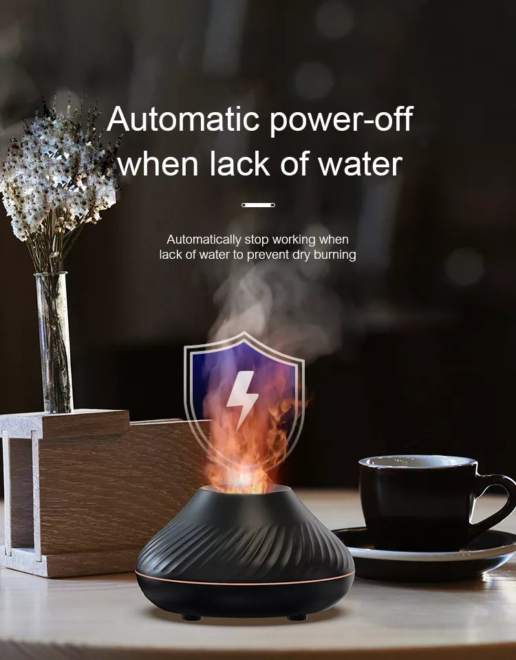 Volcanic Aroma Diffuser Oil Lamp