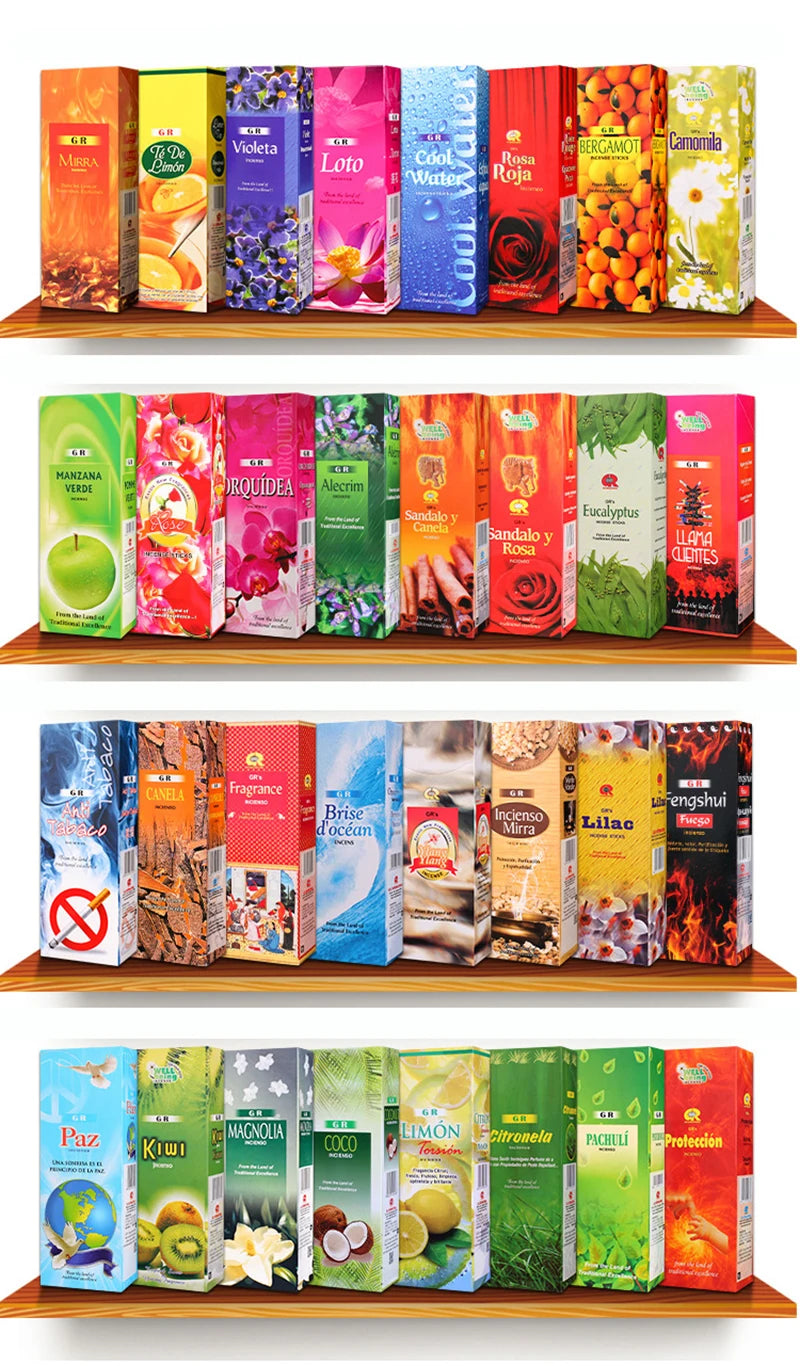 Extensive Variety Scented Incense Sticks