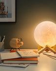 3D Rechargeable Moon Lamp