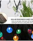 Crystal Globe LED String Lights