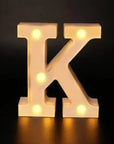 LED Alphabetic Letter Lights