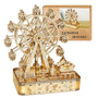 3D Wooden Rotatable Ferris Wheel DIY