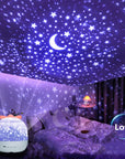 Rotating Starry Night Light Projector