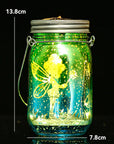 Solar Mason Light Jar Lantern