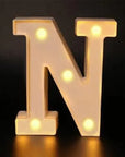 LED Alphabetic Letter Lights