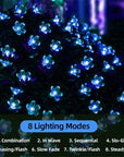 Solar String Garden Flower Lights