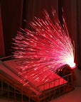 LED Multi Star Fiber Optic Lamp Centerpiece