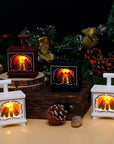 Miniature Glowing Fireplace