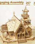 DIY Villa 3D Wooden Kit