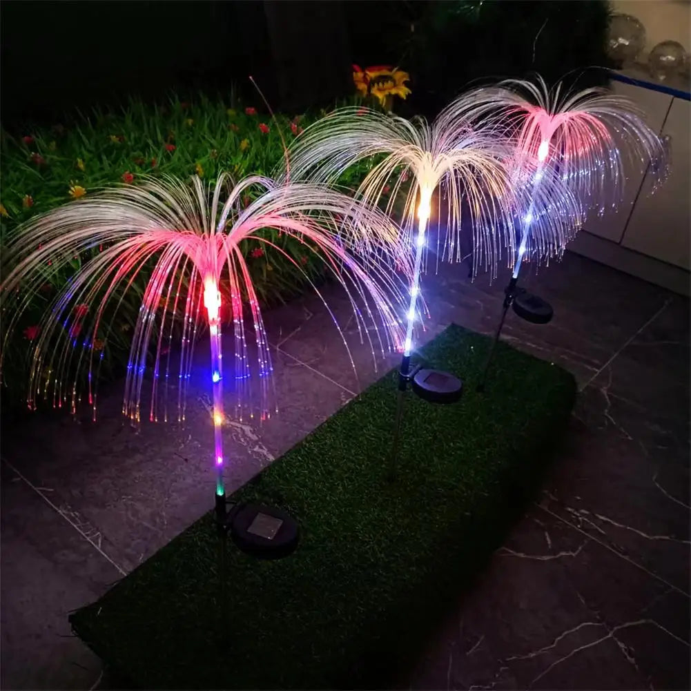 LED Solar Jellyfish Garden Light