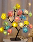 LED Rose Flower Table Lamp