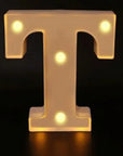 LED Alphabetic Letter Lights