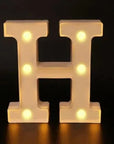 LED Alphabetic Letter Lights