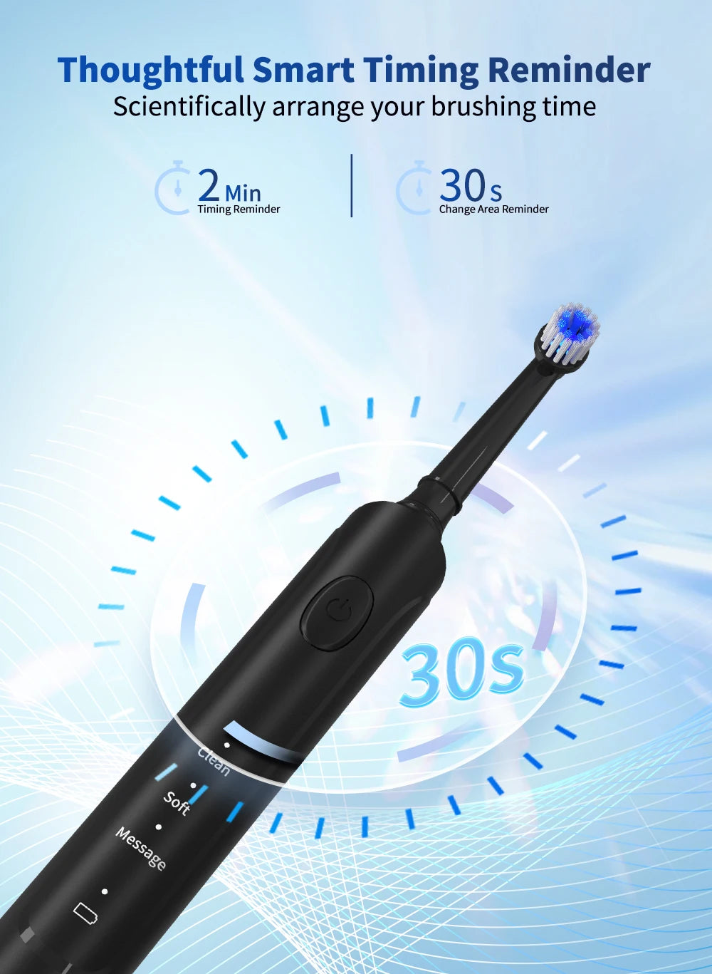 Electric Toothbrush Rotational