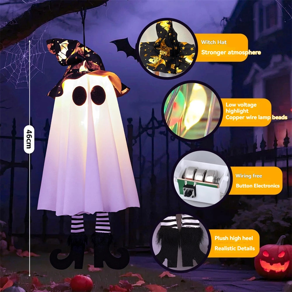 Spooky Hanging Ghost Lantern