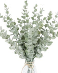 Artificial Green Eucalyptus Leaves