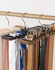 Tie & Belt Hanger Wardrobe Organizer