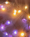 LED Cotton Love Heart String Lights