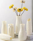 Nordic Ceramic Plastic Flower Vase