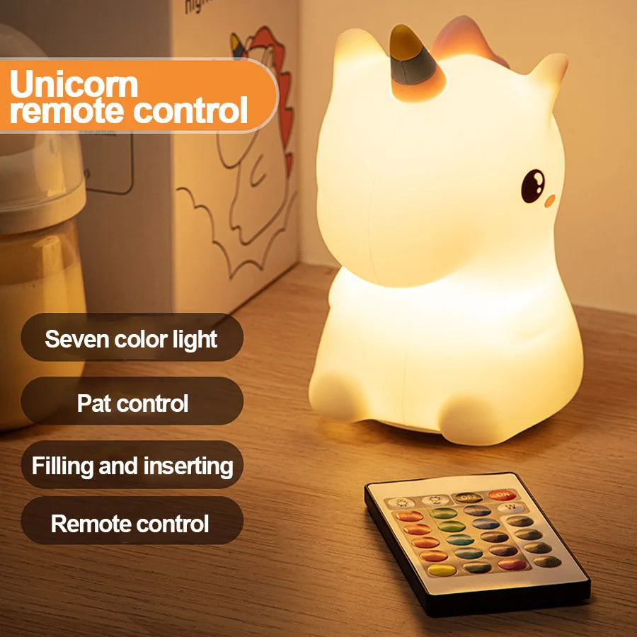 Unicorn Night Light LED