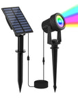 RGB Solar Spotlights