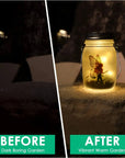 Solar Mason Light Jar Lantern