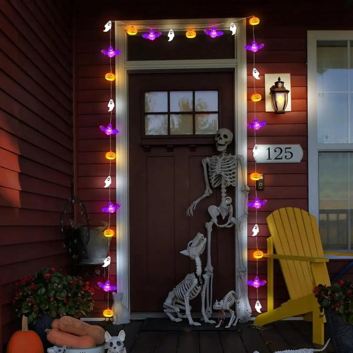 Multi Icon Halloween String Light