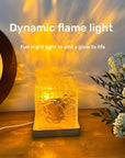 Dynamic Rotating Water Ripple Projector Light