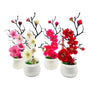 Artificial Plants Bonsai Small Tree Flowers