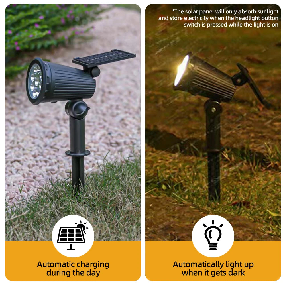 LED Outdoor Solar Spot Lights