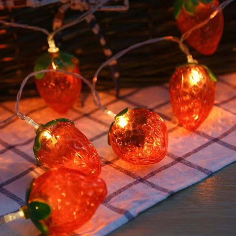 Strawberry LED String Lights